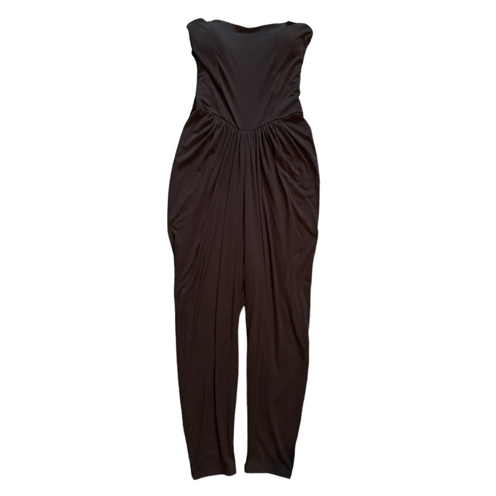 Baby Phat Strapless Jumpsuit, Black, Size XL